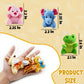 CAMIRUS 24Pack Mini Animal Plush Toy Set, Cute Assortment Keychain Toys, Small Stuffed Animal Set Gifts for Kids, Christmas Stocking Stuffer, Easter