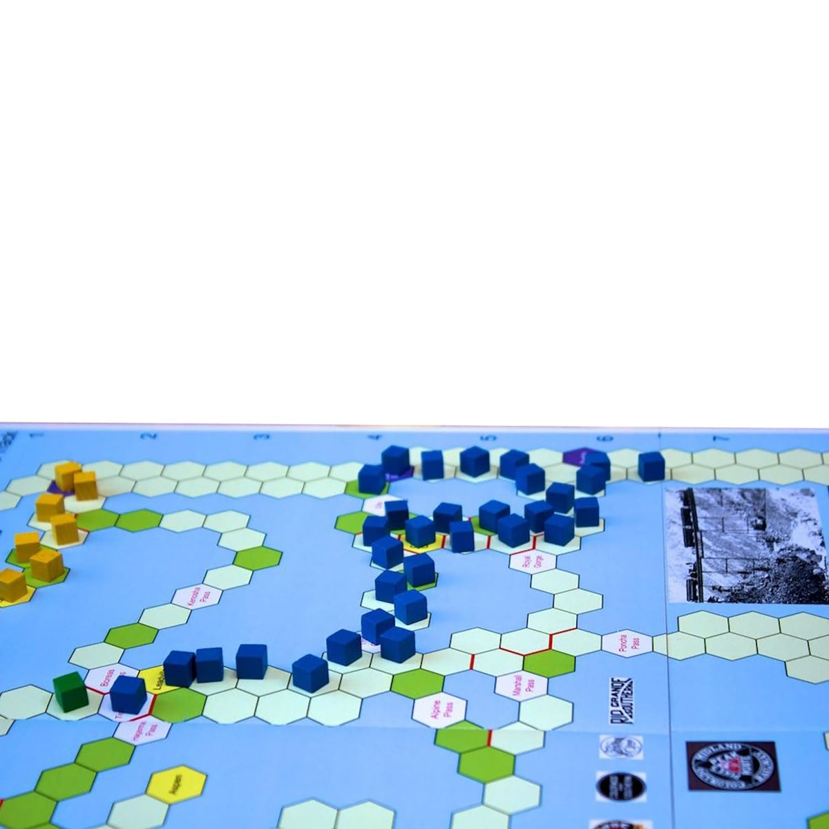 Rio Grande Games Colorado Midland - Rocky Mountain Train Strategy Board