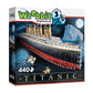Wrebbit3D Titanic 3D Puzzle | 440 Jigsaw Puzzle Pieces | Historical Ship and Mythical Boat from Film and Movie