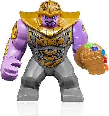 LEGO Marvel Avengers Endgame Minifigure - Thanos (with Infinity Gauntlet and Stones) 76131