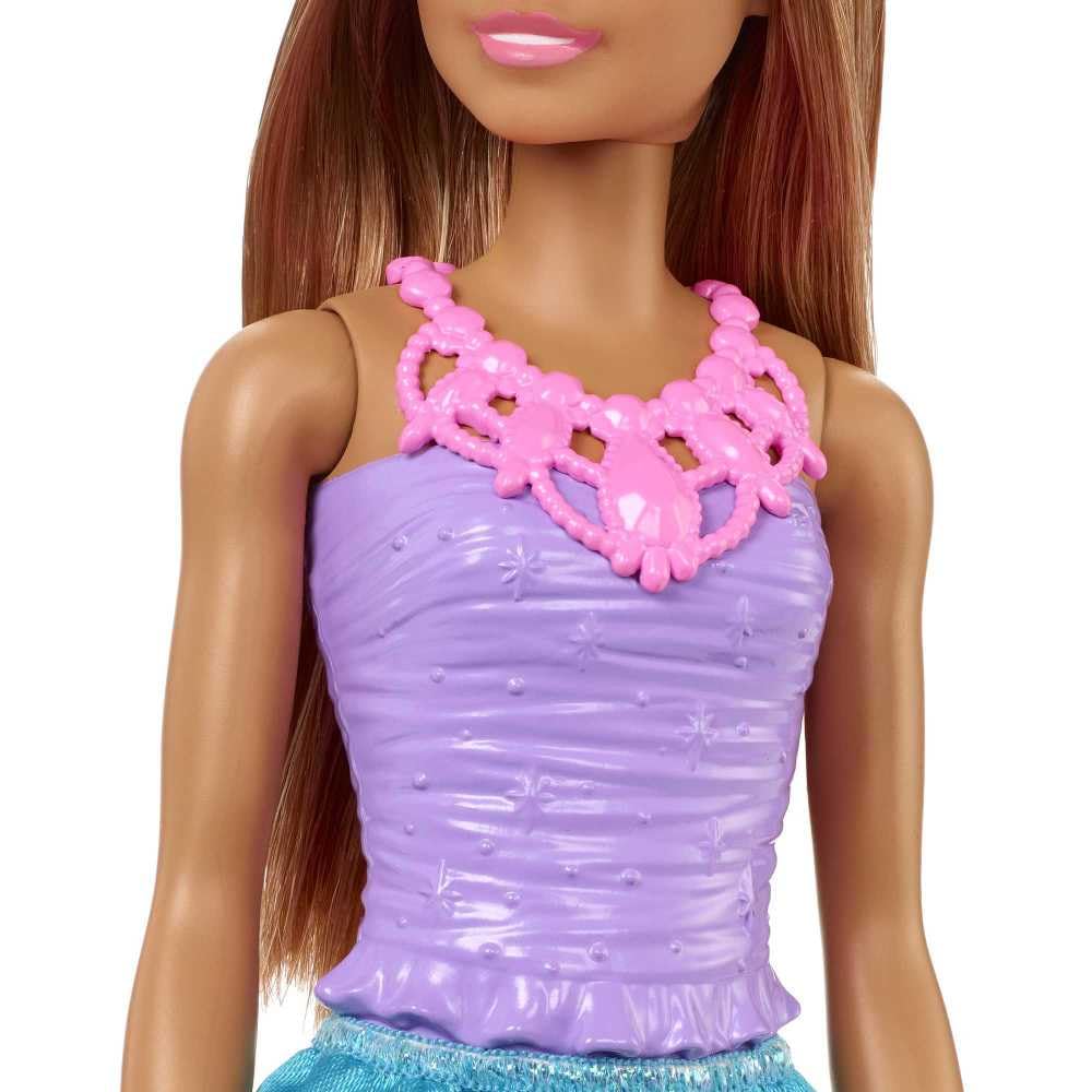 Barbie Fantasy doll girl purple and blue with removable ribbon for girls from 3 years