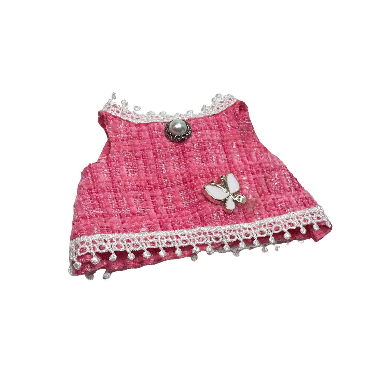 QIXINGWISE Doll Clothes for 17cm Doll - 3 Piece Vintage Lolita Dress Set with Headband & Shoes, Elegant Retro Outfit for 6.7inches Dolls, Fashion