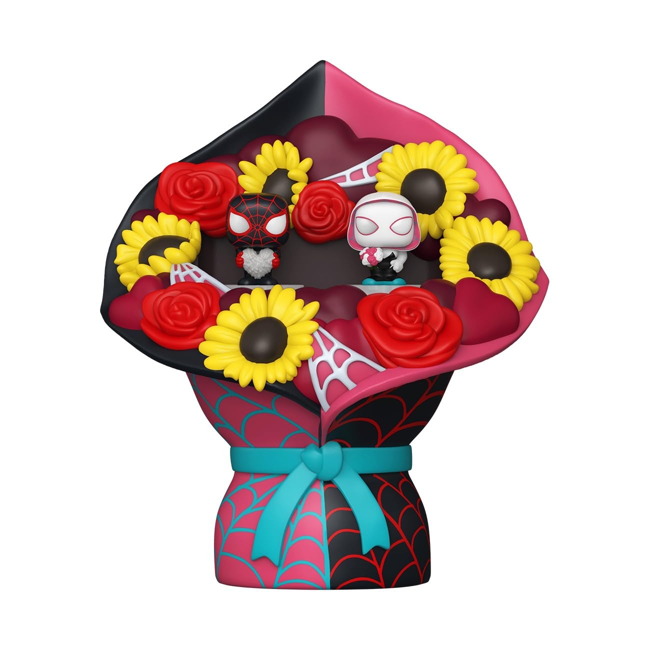 Funko Bitty POP! Bouquet: Marvel Valentines - Miles Morales & Ghost Spider