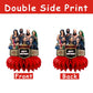 8Pcs Wresting Table Centerpiece Birthday Party Supplies Table Decorations for Wresting Themed Party Decorations
