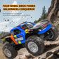 SEKAIHT Waterproof RC Monster Truck Amphibious Remote Control Trucks 13In Big Off Road RC Cars for Kids 4WD 360° Rotation Two Rechargeable Batteries