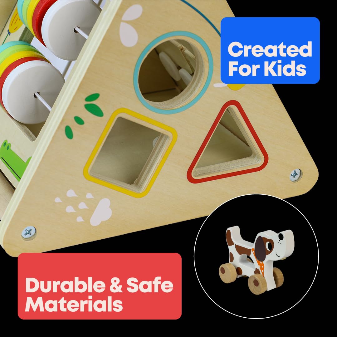 Baby Academy Montessori Play Box - 19-24 Month Toddlers Montessori Wooden Educational Toys - Learning Toys for 2 Year Olds - TK753 Activity Kit & 2nd