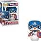 Funko Pop! Marvel: Holiday - Captain America Snowman Vinyl Figure