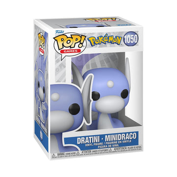 Funko Pop Games: Pokemon - Dratini - Collectable Vinyl Figure - Gift Idea - Official Merchandise - Toys for Kids & Adults - Video Games Fans - Model