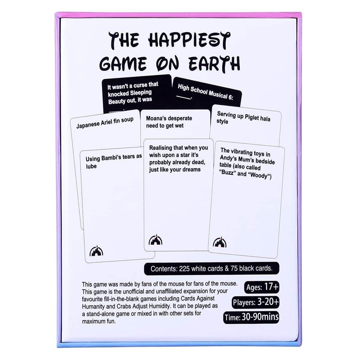 malygame The Happiest Game ON Earth Card Games for Adults and Family, Party Games for Game Night