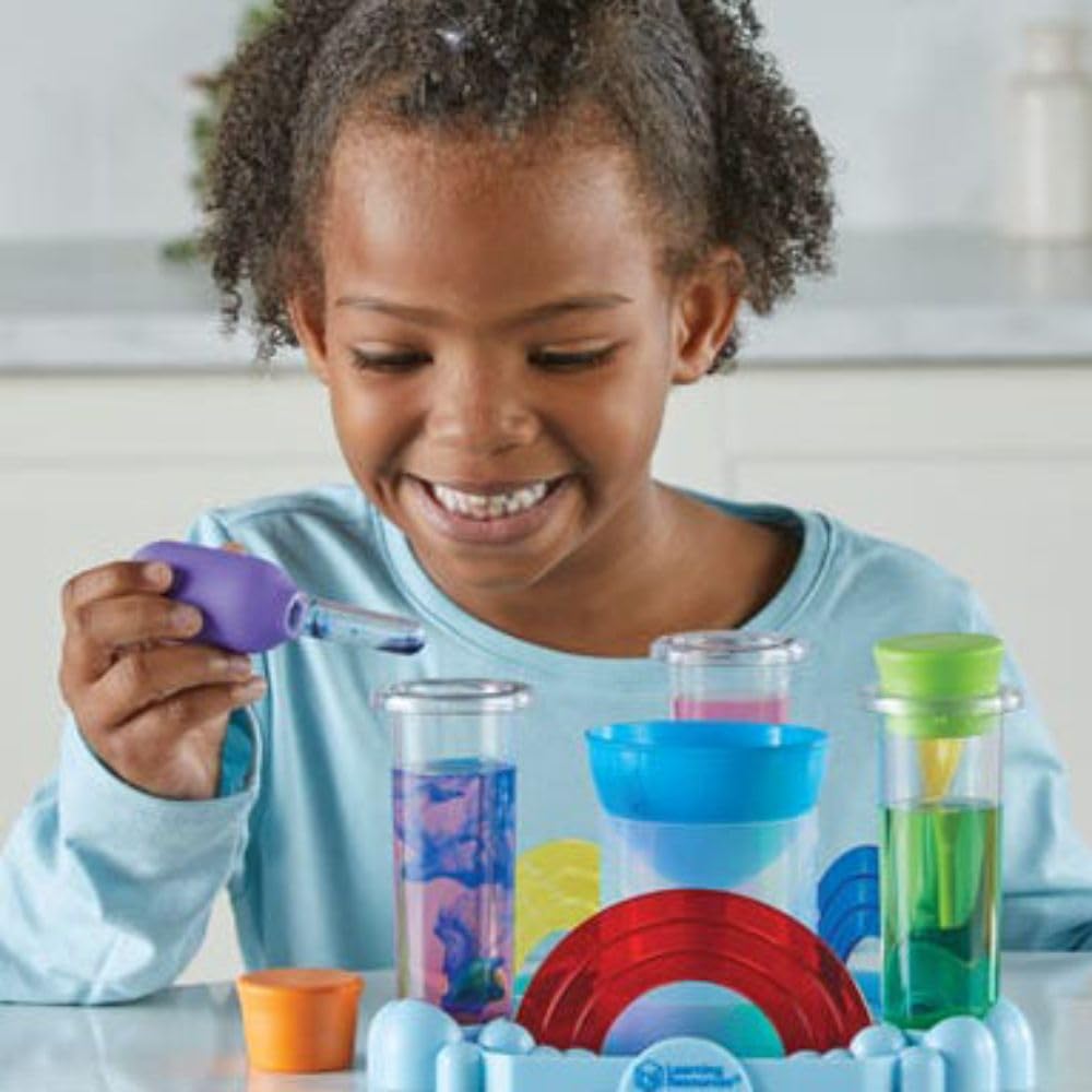 Learning Resources Rainbow Reactions Preschool Science Lab