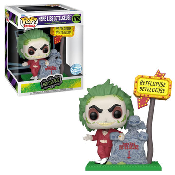 Funko Beetlejuice Beetlejuice - Here Lies Betelgeuse (Pop! Deluxe) Vinyl Figure 1762 None Pop! Multicoloured