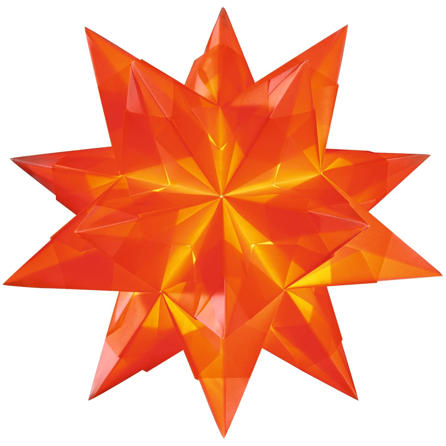 Folia 836/3030 Bascetta Star Handicraft Set, Blue, Orange, 15 x 15 cm