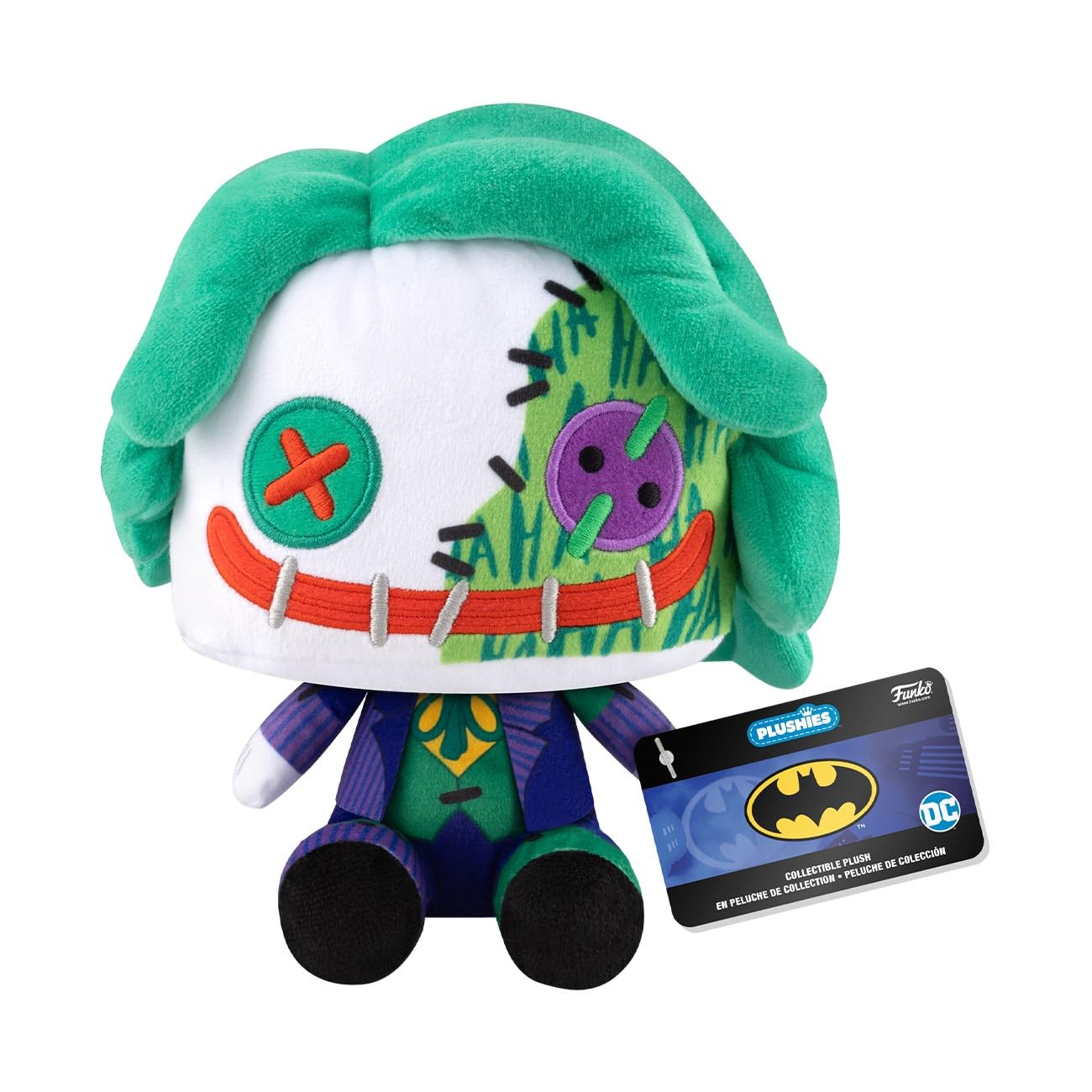 Funko POP! Plush: Patchwork - The Joker - DC Comics - Collectable Soft Plush - Birthday Gift Idea - Official Merchandise - Stuffed Plushie for Kids