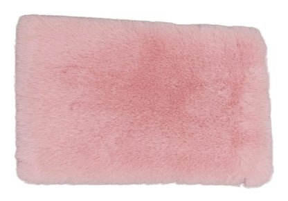 Pink Dollhouse Carpet, Dollhouse Miniature Carpet, Fluffy Mini Dollhouse Rug, Doll House Rug, Lightweight Dollhouse Decor for 1/12, 1/8, 1/6