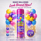Balloon Shine Spray - 450ml High Shine Balloon Spray, Waterproof, Long-Lasting, Odorless, Instant Shiny Effect for Party Balloons Decorations