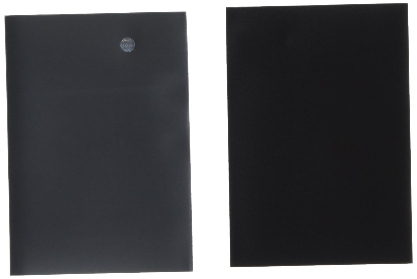 Ultra Pro 60ct Pro-Matte Black Small Deck Protectors, black, small