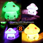 TornadoZ LED Light Up Color Changing Mushroom Toy (8 Pcs) | Multi-Color Flashing LED Night Light Lamp | Cute & Fun Creative Kids Toy | Home, Birthday