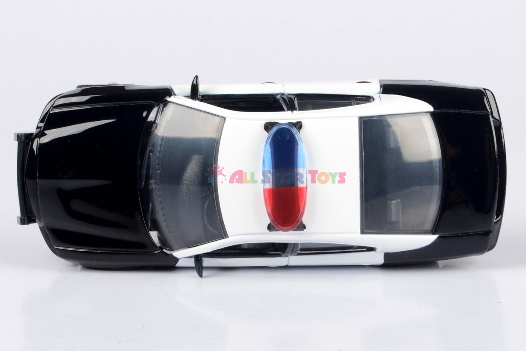 Motormax 2011 Dodge Charger Los Angeles Police Department LAPD Police Pursuit Vehicle 1/43 Diecast Police Car w/Acrylic Display Case 79466