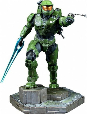 Dark Horse Comics Halo Infinite: Master Chief Grappleshot PVC Statue, 10 inches, Green