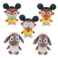 Just Toys LLC Amanda The Adventurer Plush Toy, 6 Inch, Glow in Dark, with Mask (Wooly)