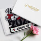 LINGTEER Class of 2026 Graduation Party Decorations - 3Pcs Congrats Grad 2026 School Graduation Acrylic Table Centerpieces Gift Stand Decorations