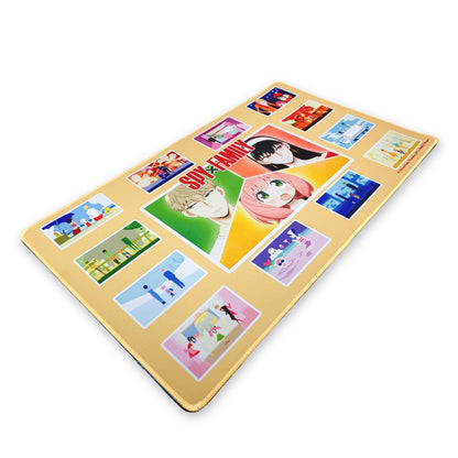 KESS: Spy x Family: Playmat - Pictures - 23.75 x 13.5 Neoprene, Non-Slip Tabletop Accessory, Comfort-Protection, Card-Board-Dice-RPG Games, Mouse Pad