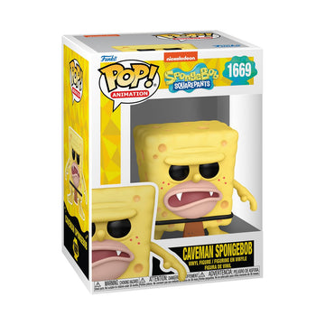 Funko POP! TV: Spongebob Squarepants 25th Anniversary - Caveman SB - Collectable Vinyl Figure - Gift Idea - Official Merchandise - for Kids & Adults