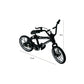 Wentoenapp 2Pcs Black 1/18 Diecast Bike Action Figure Toy, Mini Finger Mountain Bike Bicycle Art Crafts Desktop Decor Finger Bikes