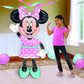 Anagram 34331 Minnie Airwalkers - Pink Dress Foil Mylar Party Balloon, 54", Multicolor, Pack of 1,10116417