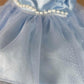 GUESSBELLY Three-piece Clothing Suit Perfect for Doll's Accessories Sparkling Princess Dress+Headband+Shorts Clothing Set Fit for 19-22inch Reborn