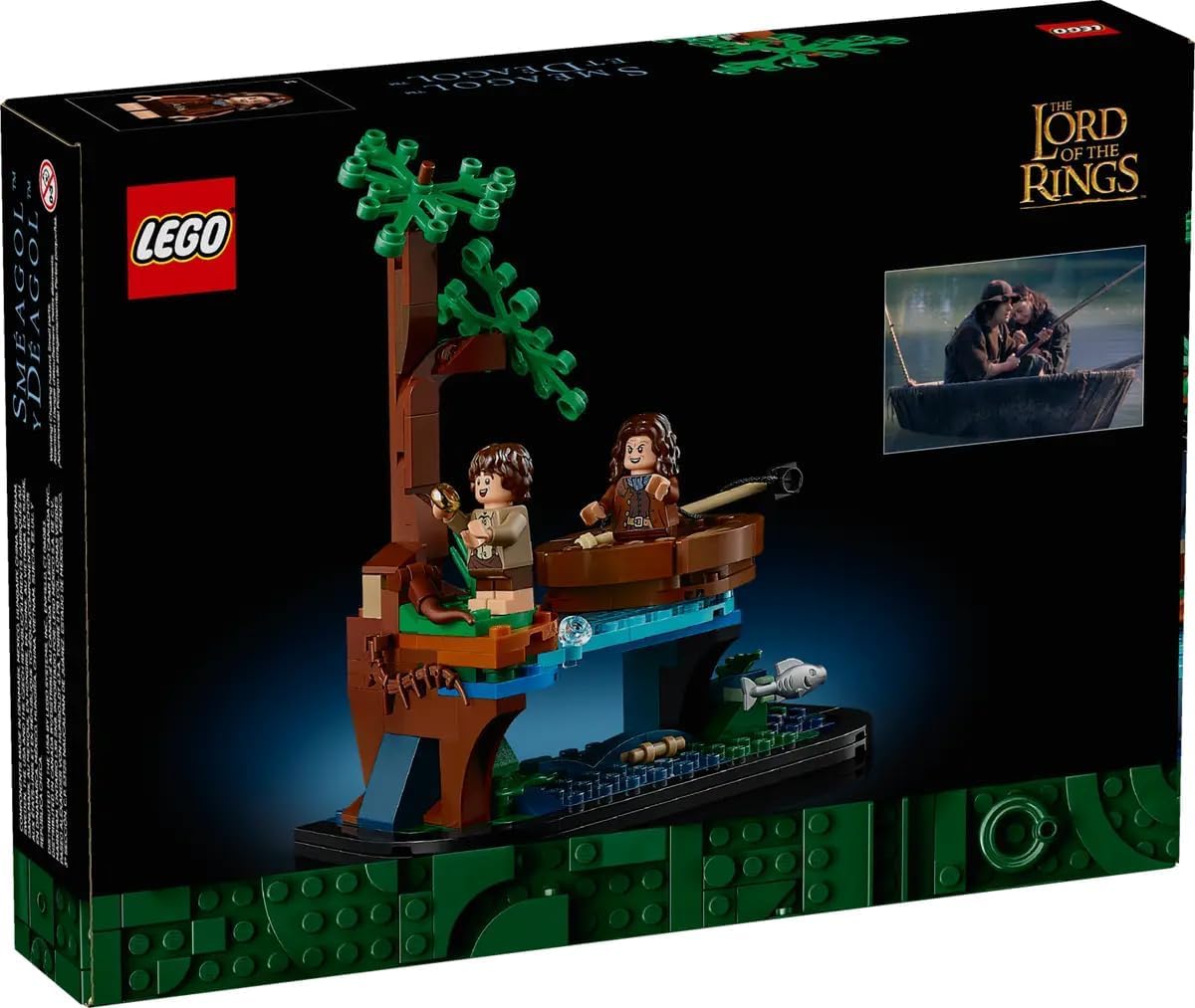 LEGO Icons The Lord of The Rings: Sméagol & Déagol (40761)