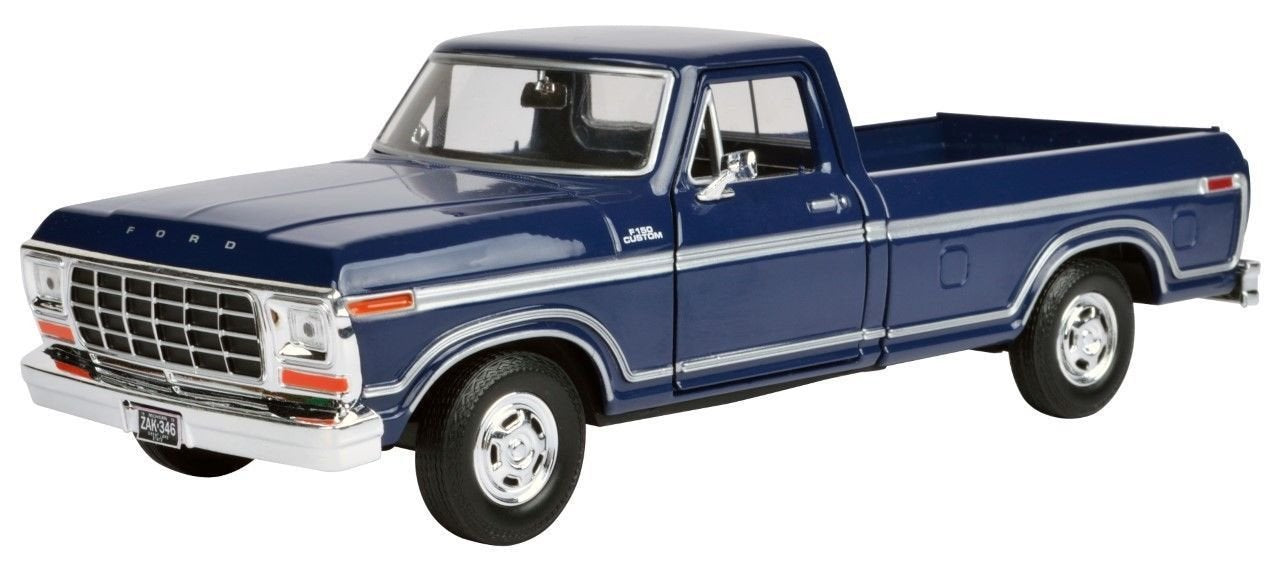 Motormax 1979 Ford F150 Diecast Model 1:24 Blue 79346-BL
