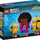 LEGO BricksHeadz Minions 40421 The Rise of Gru - Belle Bottom, Kevin and Bob for Ages 3 & Up