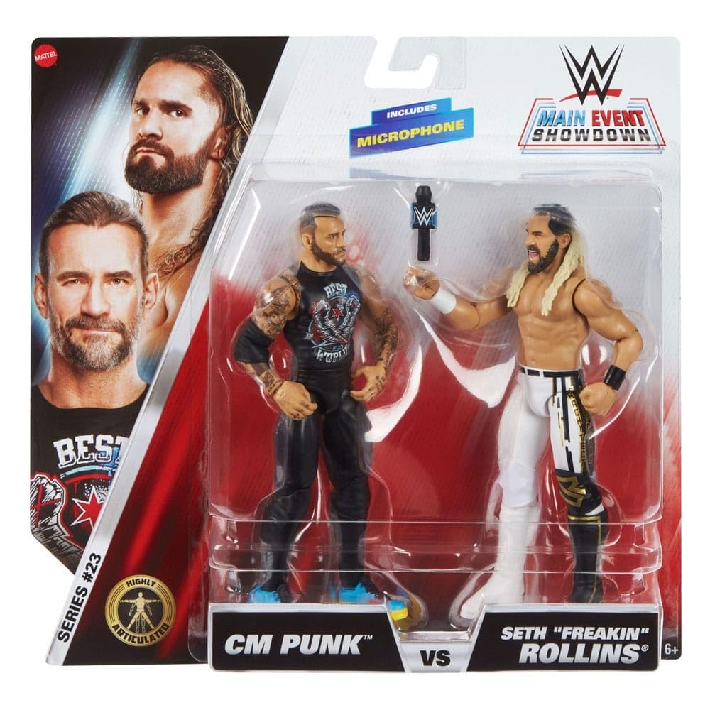 WWE CM Punk & Seth Rollins Main Event 2-Packs 23