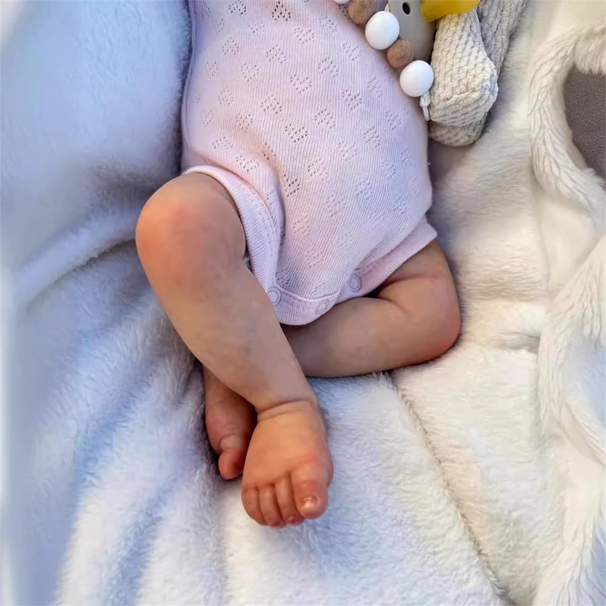GYCV Realistic Newborn Baby Dolls Twins - 19 Inch Reborn Baby Dolls Twins Girl, Lifelike Baby Dolls Soft Body, Silicone Vinyl Newborn Baby that Look