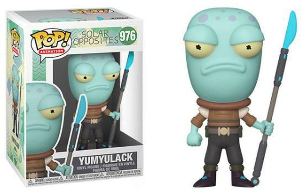 Funko POP Animation: Solar Opposites - Yumyulack Multicolor,3.75 inches