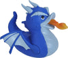 Wild Republic Rubber Duck Blue Dragon - 4"