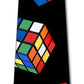 Three Rooker Puzzle Cube Ties Mens 3D Puzzle Necktie