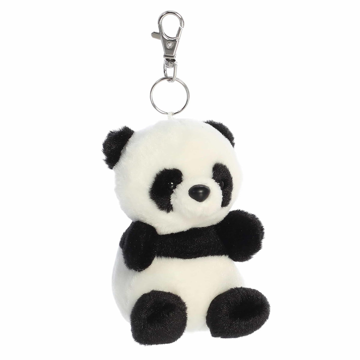 Aurora® Adorable Palm Pals™ Bamboo Panda™ Clip-On- Fun Collectible Plush for Kids and Adult Collectors - Perfect for Backpacks and Birthday Gifts