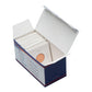 Coin Shield 50 Large Dollar 2x2 Cardboard Coin Flips with Mylar Windows Archival Safe
