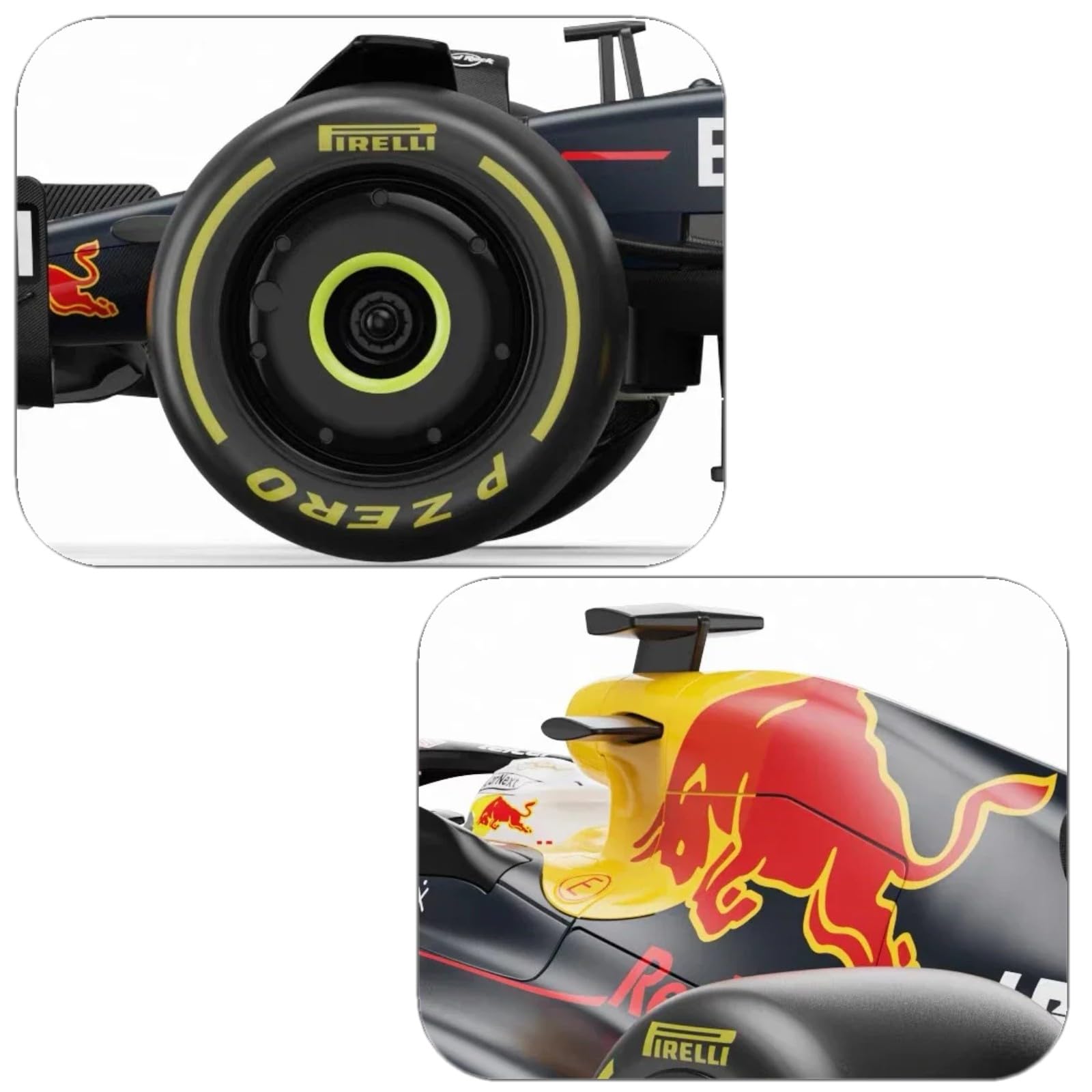 HTLNUZD RC Car 1/12 F1 RB18#1 Champion Remote Control Car Model 1/18 RB18#1 for Verstappen Formula Alloy Vehicle Adult Collectible Gift
