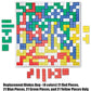 Replacement Parts for Mattel Blokus - BJV44 ~ Replacement Pieces - ONLY fits Blokus Game Model (1/2" Square Tiles)