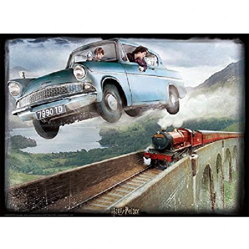 Prime 3D | Warner | Harry Potter | 500 Piece 3D Jigsaw Puzzle for Adults & Kids | Finished Size 24" x 18" | Challenging & Fun for Adults, Kids