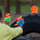 Nerf Elite 2.0 Face Off Target Set, Includes 2 Dart Blasters & Target & 12 Elite Nerf Darts, Toy Foam Blasters for Kids Outdoor Games