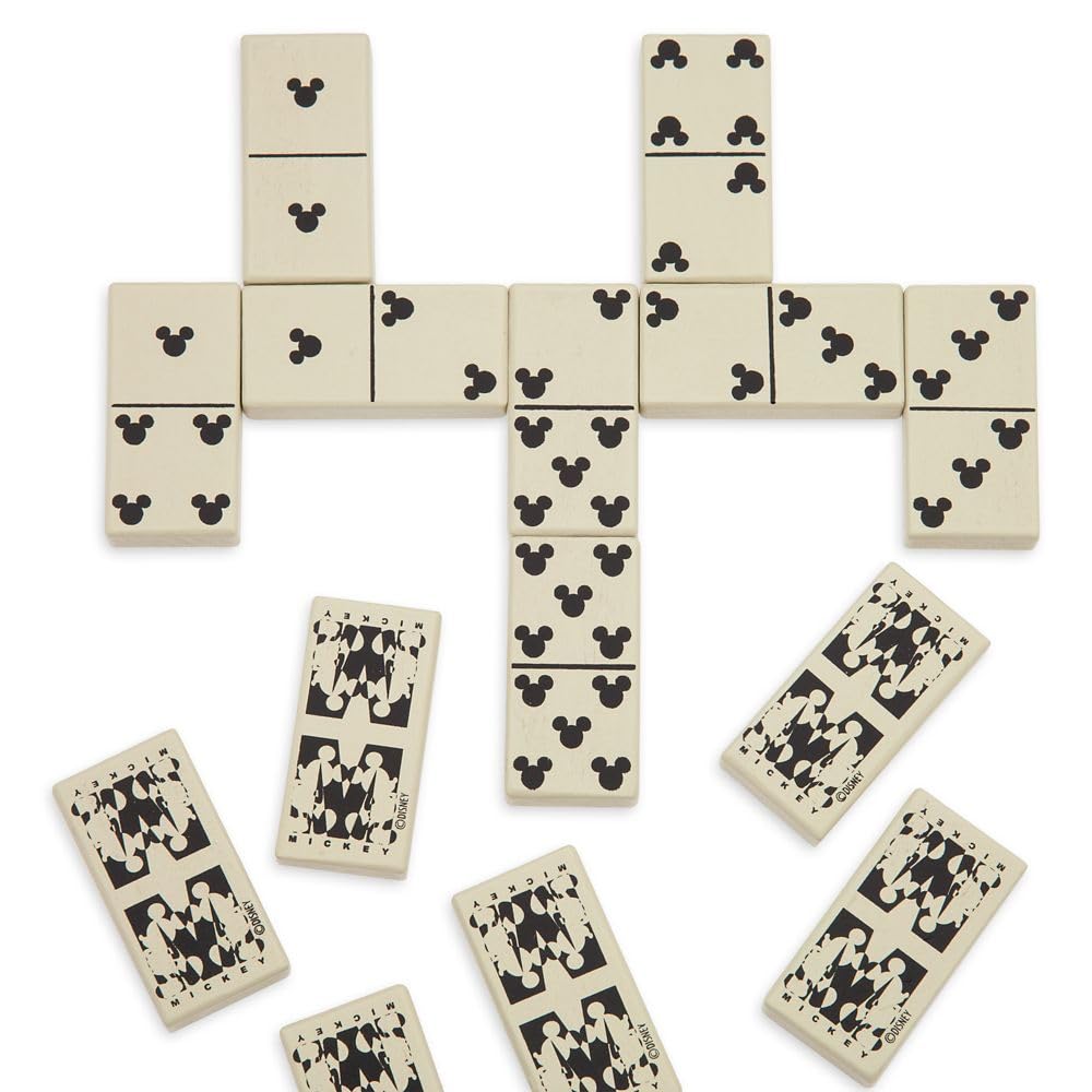 Disney Store Dolls & Games Mickey Mouse Deluxe Game Set - Includes Disney Chess Set, Checkers Pieces, Backgammon Board, Playing Cards, Poker Chips
