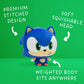 TeeTurtle Sonic the Hedgehog 5" Sega Cloudhead Plushie - Cute Kawaii Adorable Stuffed Animal