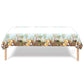 ARWANG 2pcs Pooh Bear Tablecloth Disposable Tablecover Birthday Party Supplies and Decorations for Kid Boy Baby Shower Rectangle Tables 70"X42",2 Pack