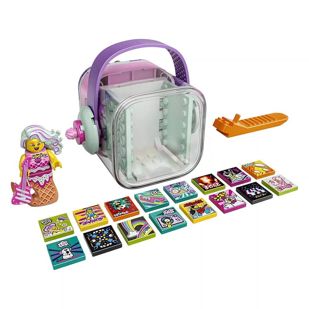 LEGO VIDIYO Candy Mermaid Beatbox 43102 Building Kit with Minifigure; Creative Kids Will Love Producing Pop Music Videos Full of Songs, Dance Moves