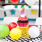 25pcs Hannah Montana Themed Party Supplies with 24pcs Cupcake Toppers, 1pcs Cake Topper for Hannah Montana Birthday Decorations