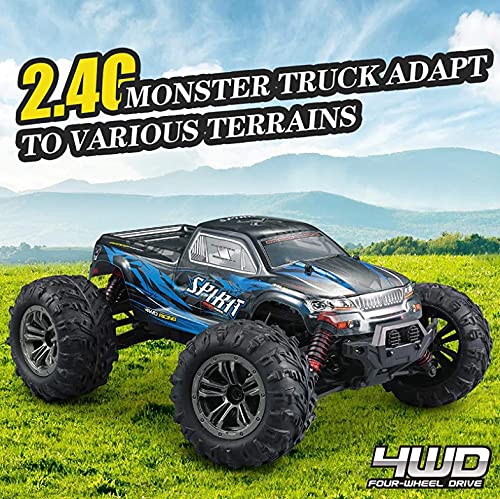 FMTStore FMT 1:16 Scale 36+ kmh High Speed RC Trucks for Adults - 4WD Electric Off-Road Waterproof RC Cars Radio Control Vehicle All Terrian RC